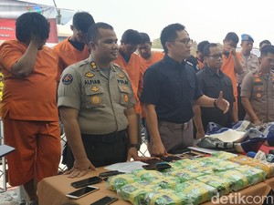 Polisi Gagalkan Penyelundupan Sabu dengan Yacht dari Malaysia