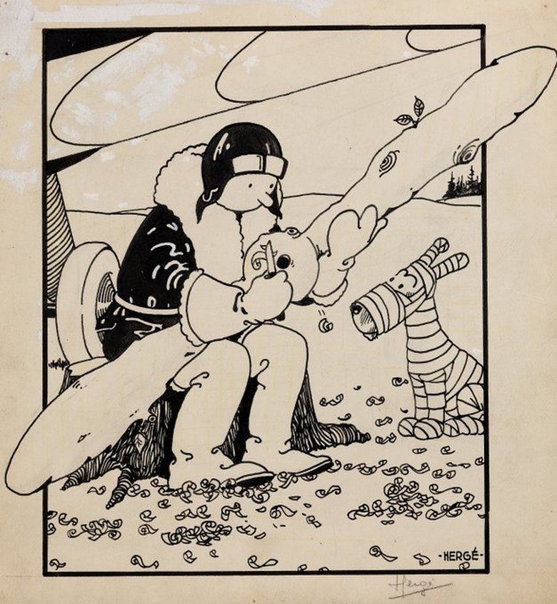 Wow! Sampul Komik Tintin Terjual Rp 16 M Wow! Sampul Komik Tintin Terjual Rp 16 M