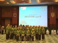 Menteri Keuangan Sri Mulyani Indrawati gelar halalbihalal