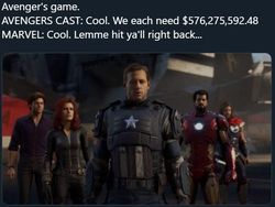Game Avengers Jadi Sasaran Meme Kocak Netizen