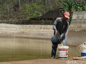 Harga Air Mahal, Warga Wonogiri Pilih Tempuh Belasan Kilometer ke Telaga