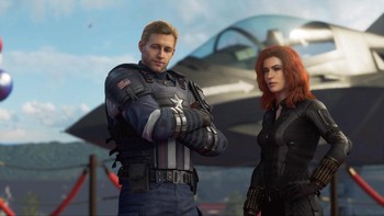 Kalau mau lihat lebih jelasnya, ini penampakan Captain America dengan Natasha. Foto: YouTube/Marvel Entertainment