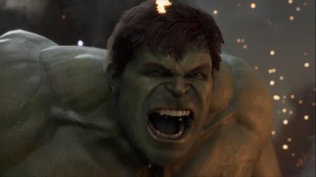 Sebagai penutup, ada Hulk di sini. Bagaimana pendapat kamu tentang wajah karakter di Avengers: A-Day ini? Foto: YouTube/Marvel Entertainment