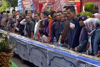 Meriahkan Grebreg Syawalan Ada Getuk Lindri 350 Meter di Pekalongan 