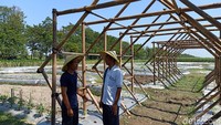 Nantinya, di dalam wahana ini traveler bisa mendapat edukasi mengenai pengenalan berbagai macam varietas tanaman, cara budidaya, potensi pasar dan lain sebagainya. (Andhika Dwi/detikcom)
