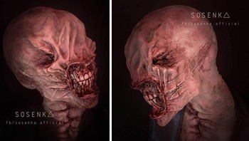 Chatterer di film Hellraiser. Foto: instagram.com/itlookslikekilled