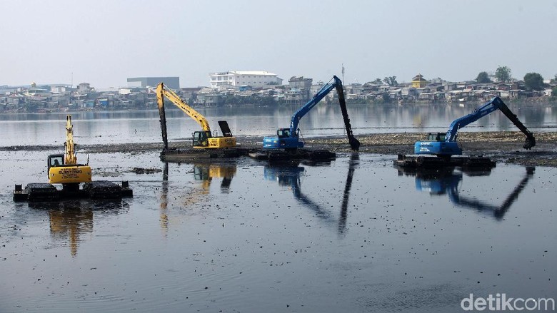 Waduk Pluit Alami Pendangkalan, Warga Keluhkan Bau Tak Sedap Waduk Pluit Alami Pendangkalan, Warga Keluhkan Bau Tak Sedap
