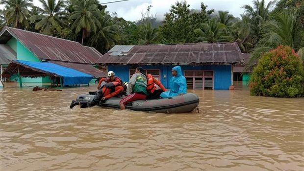 5.000 Keluarga di Lebak Terdampak Banjir, 180 Rumah Terendam