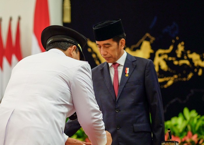 Gubernur Lampung Arinal Djunaidi Resmi Dilantik Jokowi