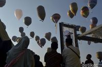 Bukan Cappadocia, Ini Balon Udara di Langit Pekalongan