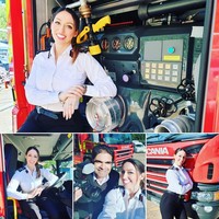 Bekerja menjadi petugas pemadam kebarakaran selama 18 tahun, kini Sabrina sudah berada di posisi atas. Dia menjabat sebagai Deputy Assistant Commissioner di pemadam kebakaran di London. Foto: Instagram @dr_sab_cohenhatton