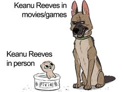 Ragam Meme Keanu Reeves Gahar di Game/Film, Aslinya Memesona
