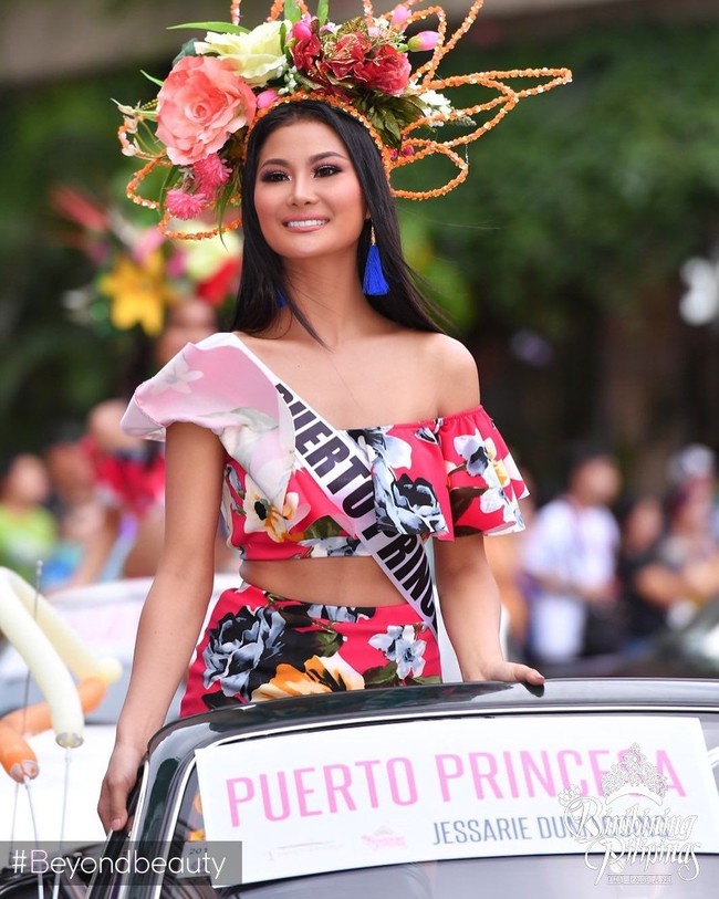 Jessarie Dumaguing bertekad untuk menang saat mengikuti kompetisi Binibining Pilipinas atau Miss Universe Filipina 2019. Namun keberuntungan itu belum ada padanya. Pada akhir kompetisi, dia hanya berhasil hingga menjadi top 10. Foto: Instagram @bbpilipinasofficial