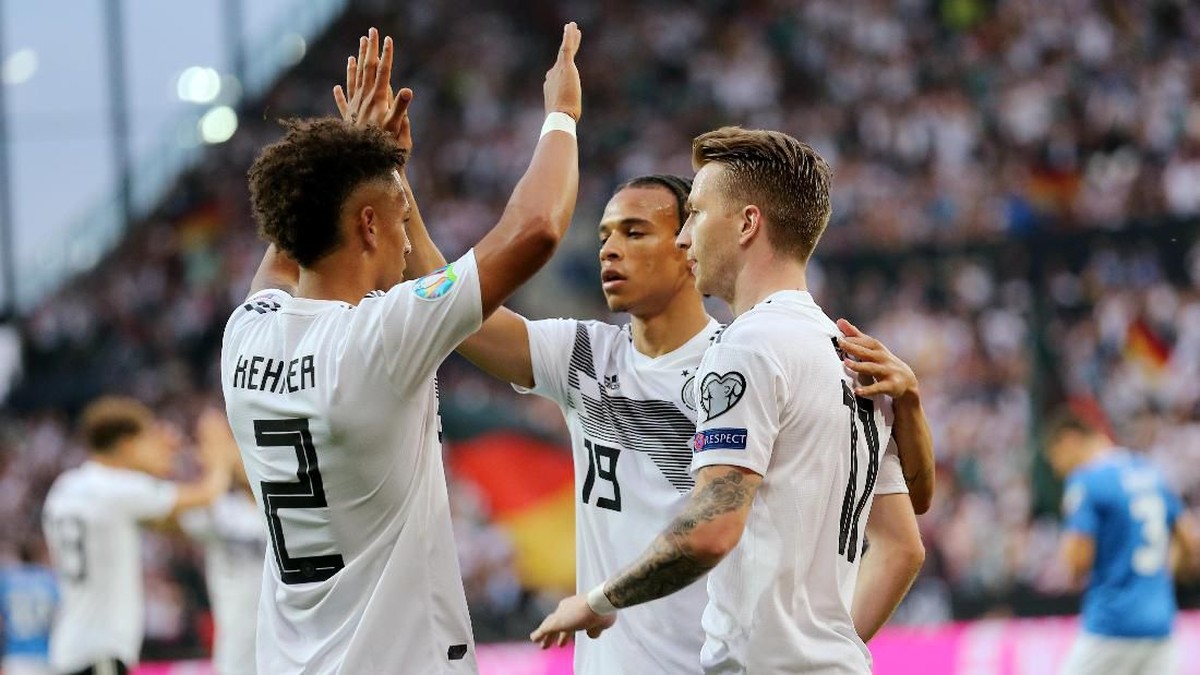 Timnas Jerman akan menantang Timnas Argentina dalam laga persahabatan. Foto: Ralph Orlowski/Reuters