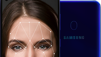 Galaxy M40 juga dijanjikan memiliki kemampuan face unlock yang gegas. Ponsel ini sendiri dilepas di India seharga 19.990 Rupee yang jika dikonversi berada di kisaran Rp 4 juta. (Foto: Samsung.com)