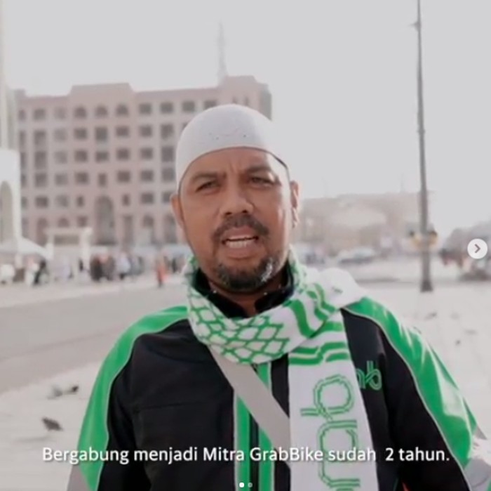 Pergi Umrah, Driver Ojol Makassar Ini Yakin Proses Tak Khianati Hasil