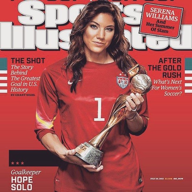 Kesenjangan gaji antara pria dan wanita telah lama menjadi masalah di Amerika Serikat. Bukan hanya di industri Hollywood, hal ini tampaknya juga terjadi di kalangan para atlet. Hal tersebut pun lantang disuarakan oleh Hope Solo. Foto: Instagram @hopesolo