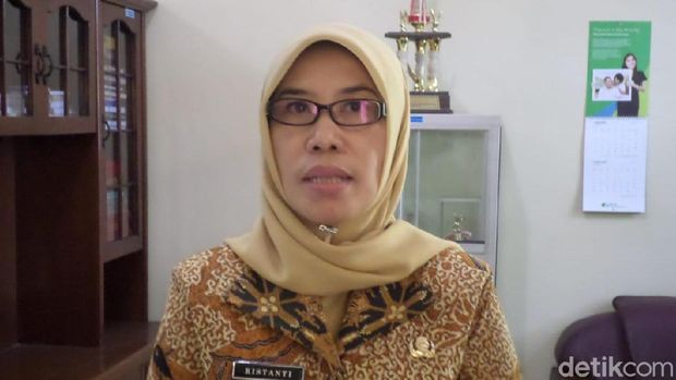 Kepala Dinas Tenaga Kerja Wonogiri, Ristanti.