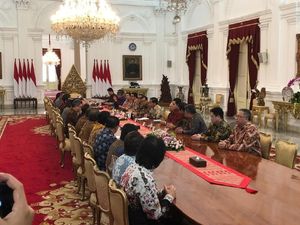 Curhatan Jokowi di Depan Pengusaha Kakap