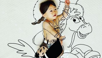 Jadi Jessie di Toy Story. Foto: instagram.com/yota7454/