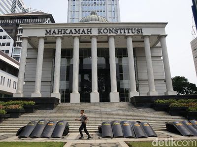 Potret Pengamanan Jelang Sidang Perdana di MK