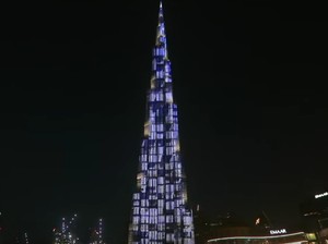 Saat Burj Khalifa Dipasangi Iklan Bernilai Triliunan Rupiah
