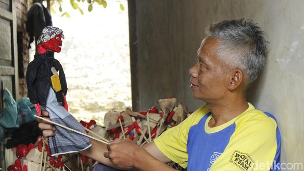 Cepot 'Mangap' Karya Dede Diminati Jerman dan Belanda