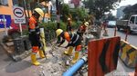 Trotoar di Cikini Mulai Direvitalisasi