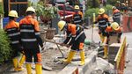 Trotoar di Cikini Mulai Direvitalisasi
