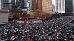 Demo Besar-besaran di Hong Kong, Pusat Bisnis Tutup