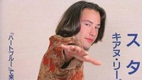 Layaknya remaja lainnya, Keanu juga pernah berpose lucu lho! Dok. Instagram