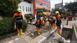 Trotoar di Cikini Mulai Direvitalisasi