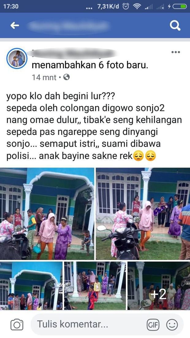 Viral Motor Curian yang Ditemukan Saat Pelaku Berlebaran ke Rumah Tetangga