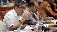 Dalam rapat tersebut Yasonna memaparkan pagu indikatif yang telah ditetapkan untuk Kemenkum HAM sebesar Rp 13.519.373.348.000 di Rancangan APBN (RAPBN) 2020. Ia meminta tambahan anggaran Rp 3.088.570.904.000. Sehingga total anggaran di RAPBN yang diajukan Kemenkum HAM sebesar Rp 16.607.944.252.000