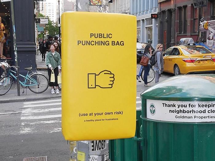 Public Punchin Bag. Foto: Dok. Studio donttakethisthewrongway