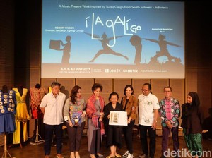 Kerja Keras di Balik Layar Pertunjukan Kelas Dunia I La Galigo