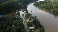 Banjir tersebut merendam empat kecamatan yakni Kecamatan Sampara, Bondoala, Batu Gong, dan Morosi. Keempatnya berada di wilayah Kabupaten Konawe, Sulawesi Tenggara, Rabu (13/6/2019).