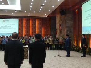 Menteri Perindustrian Lantik 4 Pejabat Eselon I Baru