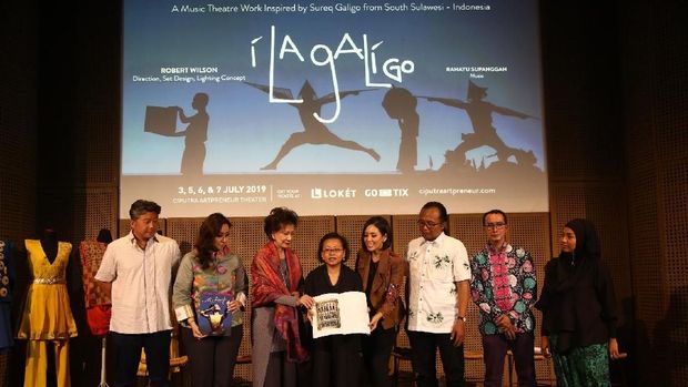 Sukses di Mancanegara, 'I La Galigo' Butuh 300 Kostum Rancangan Bin House