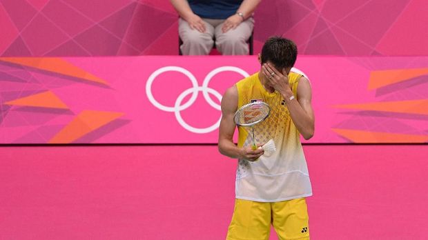 Lee Chong Wei harus puas jadi runner up di tiga final Olimpiade.