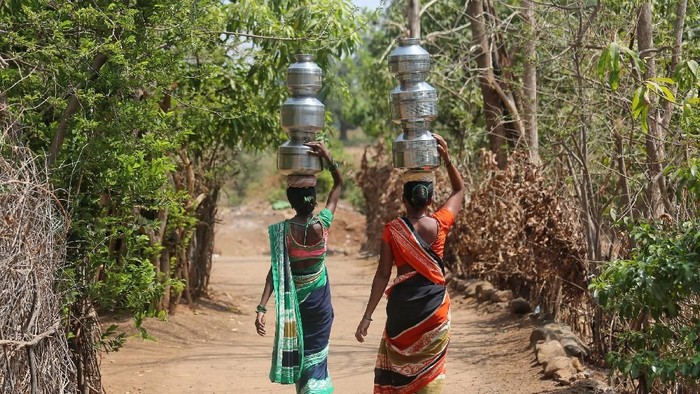 Sedikitnya 36 orang di India tewas akibat gelombang panas dengan suhu udara di salah satu wilayah mencapai hingga 51 derajat Celcius.