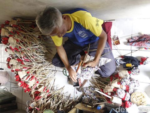Cepot 'Mangap' Karya Dede Diminati Jerman dan Belanda