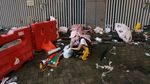 Warga Hong Kong Bersihkan Sampah Usai Aksi Protes RUU Ekstradisi