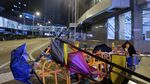 Warga Hong Kong Bersihkan Sampah Usai Aksi Protes RUU Ekstradisi