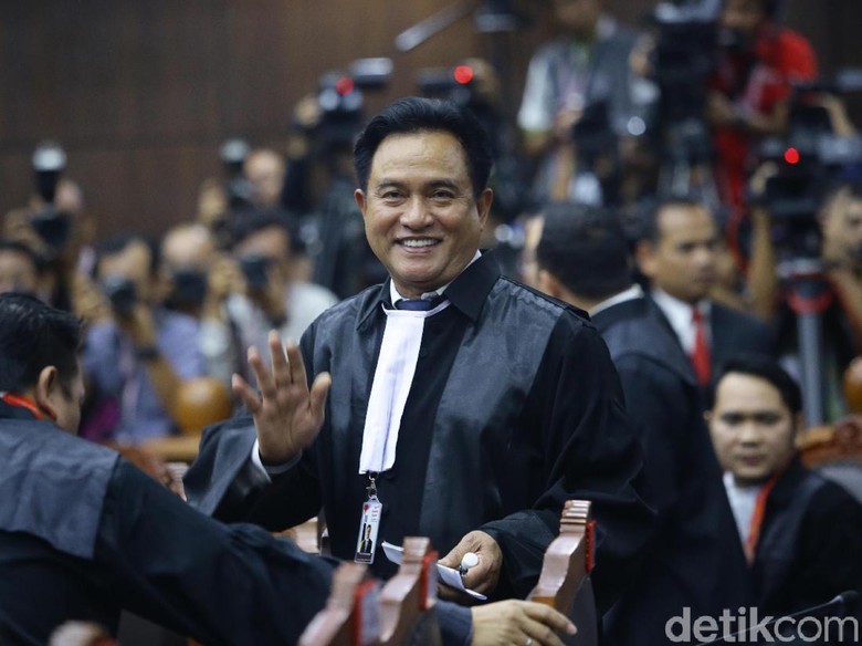 Yusril soal Tudingan Kecurangan TSM: Pengadilan Bicara Bukti Bukan Asumsi Yusril soal Tudingan Kecurangan TSM: Pengadilan Bicara Bukti Bukan Asumsi