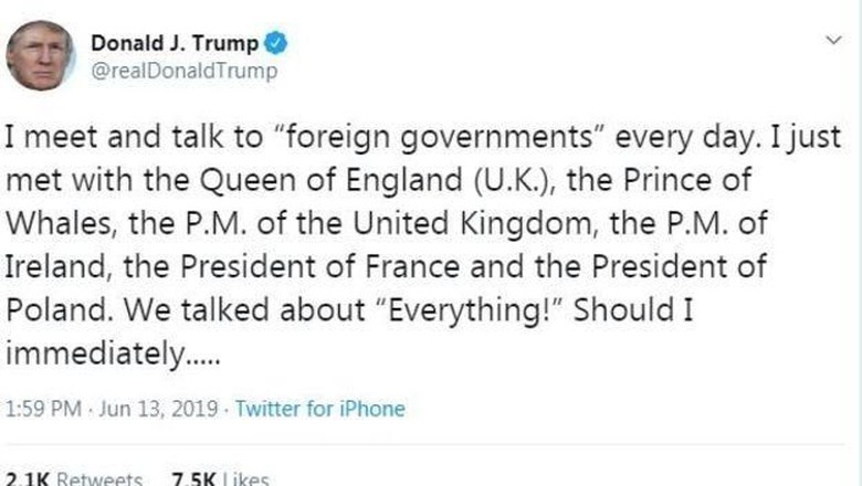 Saat Trump Salah Sebut Pangeran Charles sebagai Prince of Whales Saat Trump Salah Sebut Pangeran Charles sebagai Prince of Whales