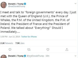 Saat Trump Salah Sebut Pangeran Charles sebagai Prince of Whales