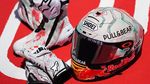 Helm Spesial Marc Marquez di MotoGP Catalunya