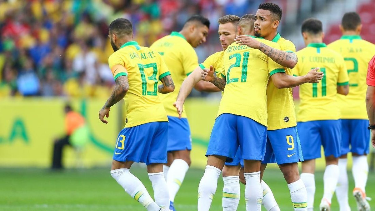 Timnas Brasil akan menghadapi Paraguay di perempatfinal Copa America 2019. (Foto: Lucas Uebel/Getty Images)