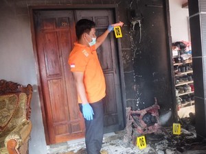 Rumah Anggota Polisi di Makassar Dilempari Bom Molotov